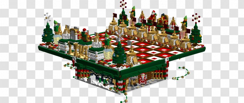Christmas Ornament Recreation Day - Santa Lego Directions Transparent PNG