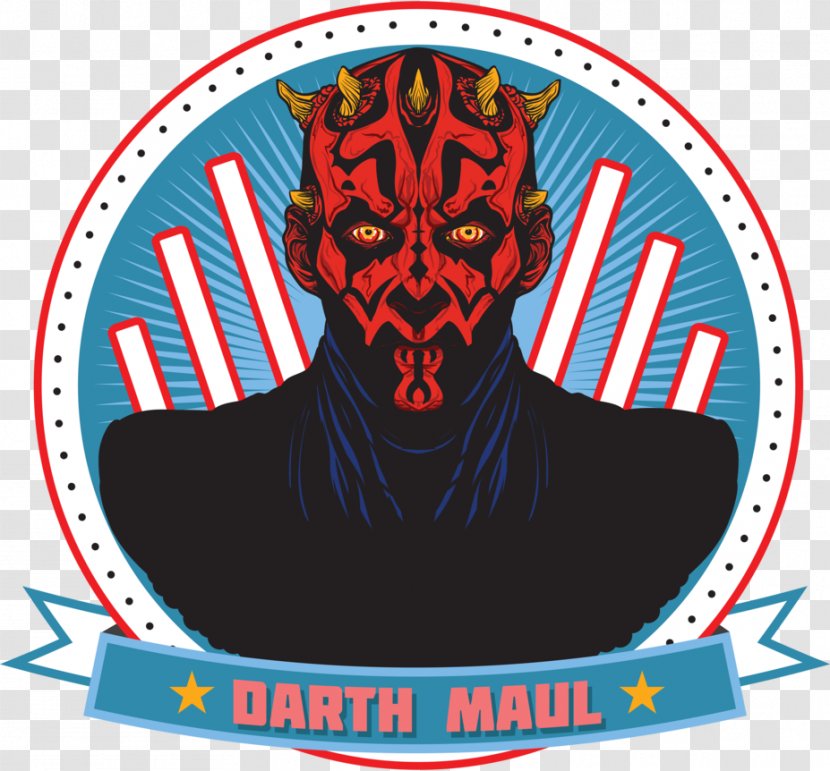 Logo Brand Recreation Font - Darth Maul Transparent PNG