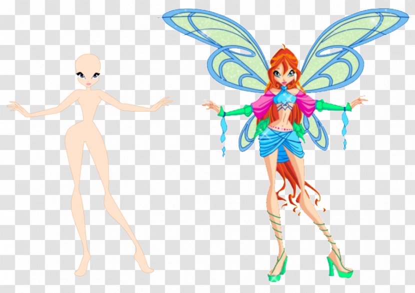 Bloom Flora Musa Fairy - Wing - Paint Transparent PNG