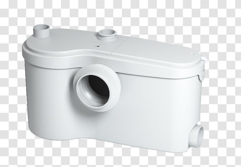 Maceration Grinder Pump Toilet Bathroom - Wastewater Transparent PNG