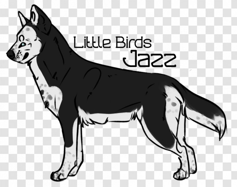 Dog Breed Siberian Husky Line Art Drawing - Mammal Transparent PNG