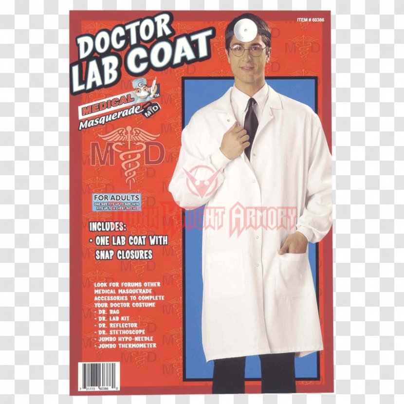 Lab Coats Costume Party Robe Clothing - Advertising - Coat Transparent PNG