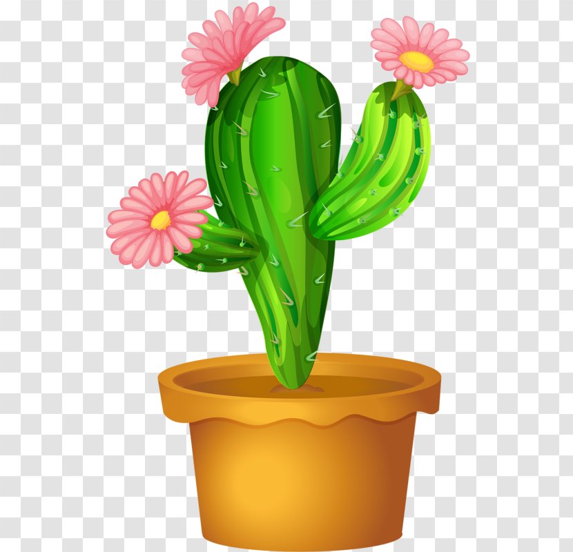 Cactaceae Plant Saguaro Clip Art - Flower - Flowering Cactus Transparent PNG