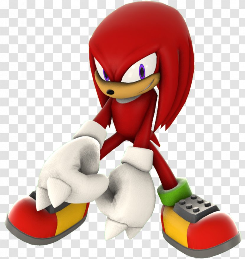 Knuckles The Echidna Sonic & Hedgehog Shadow Unleashed - Figurine Transparent PNG