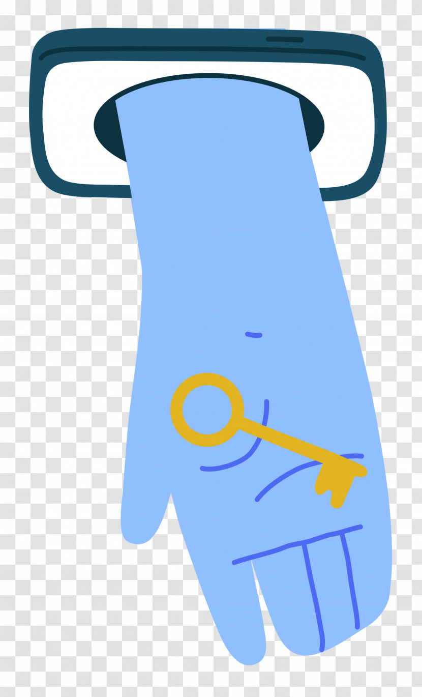 Hand Giving Key Transparent PNG