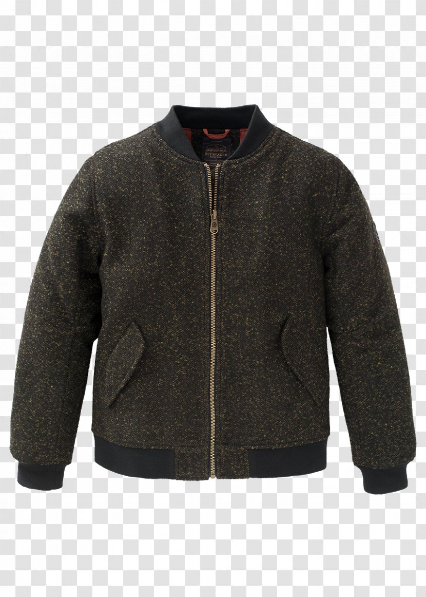Flight Jacket Coat Fashion Wool - Casual Transparent PNG