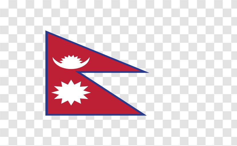 Flag Of Nepal National Nepali Language - Rectangle Transparent PNG