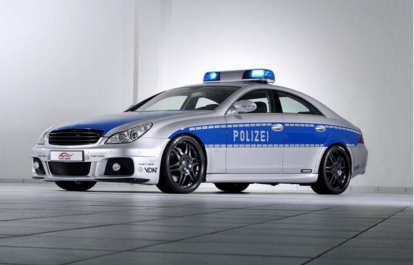 Police Car Brabus Mercedes-Benz CLS-Class Spyker C8 - Automotive Wheel System Transparent PNG