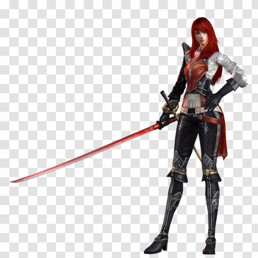 Granado Espada Rapier Sword Genesis Rhapsodos IMC Games - Cold Weapon - Red Hair Transparent PNG