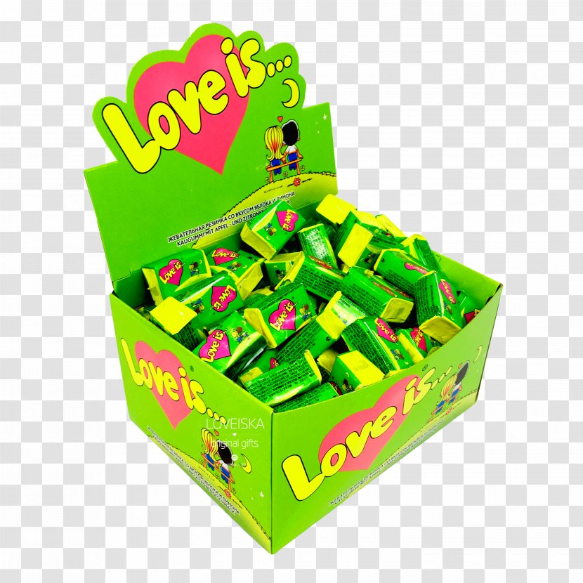 Love Confectionery - Chewing Gum Transparent PNG