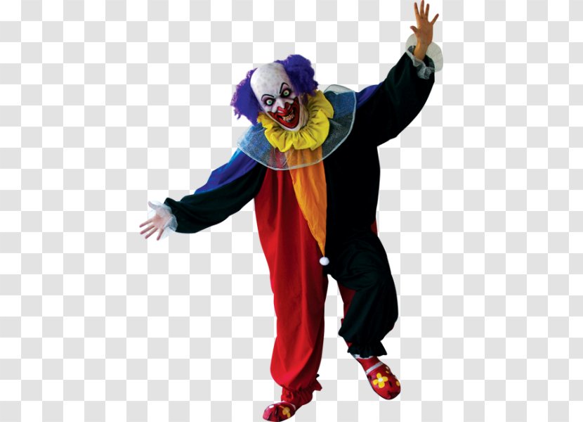 Evil Clown Costume Mascot - Entertainment Transparent PNG