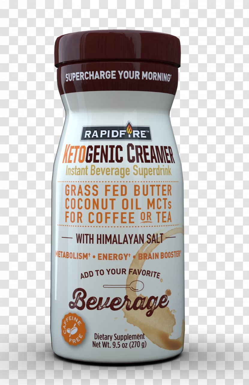 Coffee Non-dairy Creamer Ketogenic Diet Flavor Medium-chain Triglyceride - Alcoholic Drink Transparent PNG