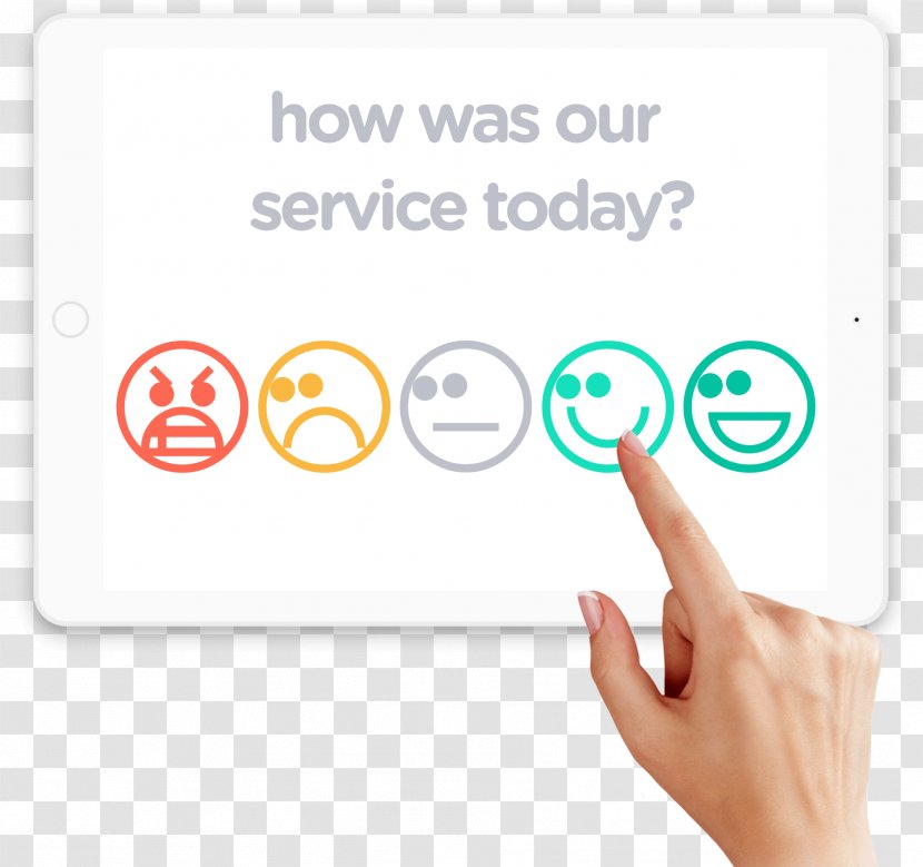 Smiley Survey Methodology Paid Customer - Hand Transparent PNG
