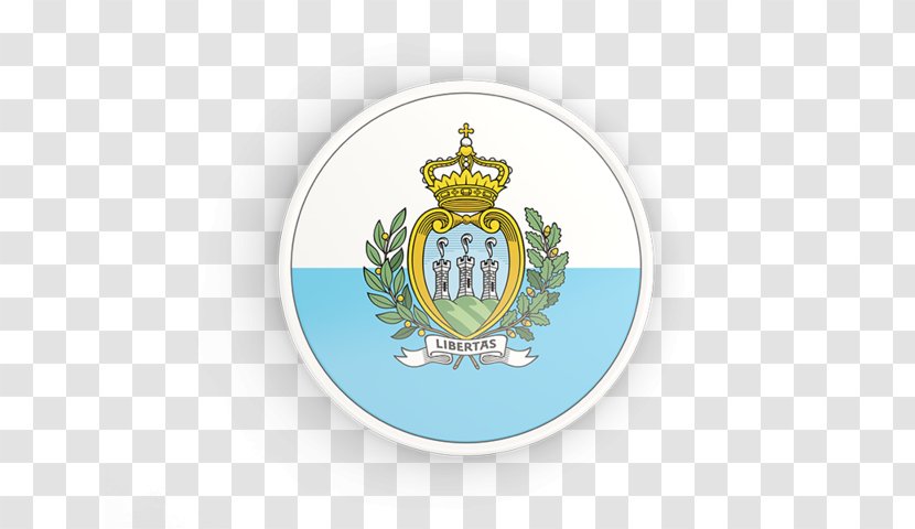 Flag Of San Marino Researching Your Family History Image - Dishware Transparent PNG