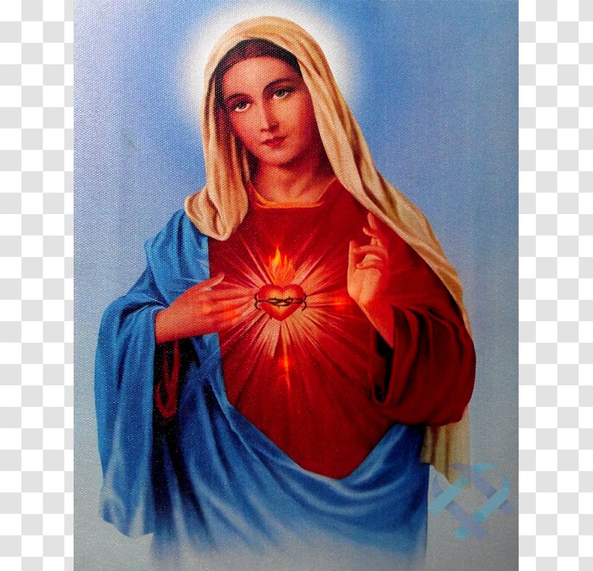 Mary Sacred Religion Icon - Jesus Transparent PNG