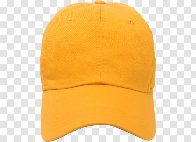 Baseball Cap - Orange Transparent PNG