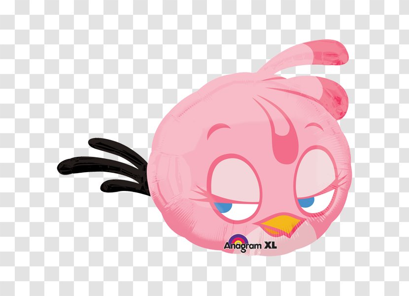 Mylar Balloon Angry Birds Birthday Party Centre - Bopet - Friends Zombie Pigs Transparent PNG