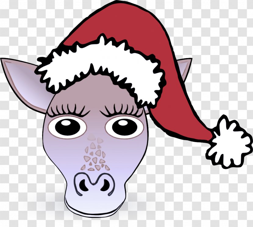 Head Cartoon Nose Snout Headgear - Livestock - Working Animal Transparent PNG