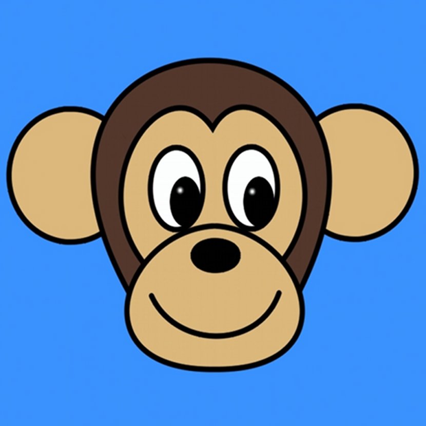 Time Cartoon Monkey Learning - Flower - Pictures Of Monkeys For Kids Transparent PNG
