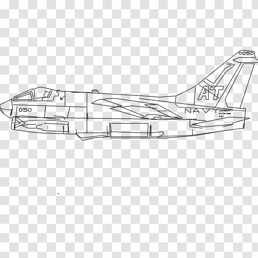Jet Aircraft Automotive Design Aerospace Engineering Sketch - Airplane Transparent PNG