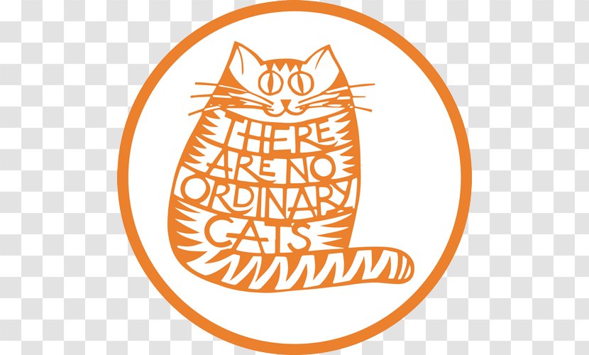 Paper No Ordinary Cats Quotation Art - Cutting Transparent PNG