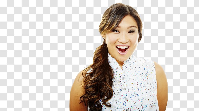 Jenna Ushkowitz Glee Tina Cohen-Chang Layered Hair Long - Skin - Mixi Transparent PNG