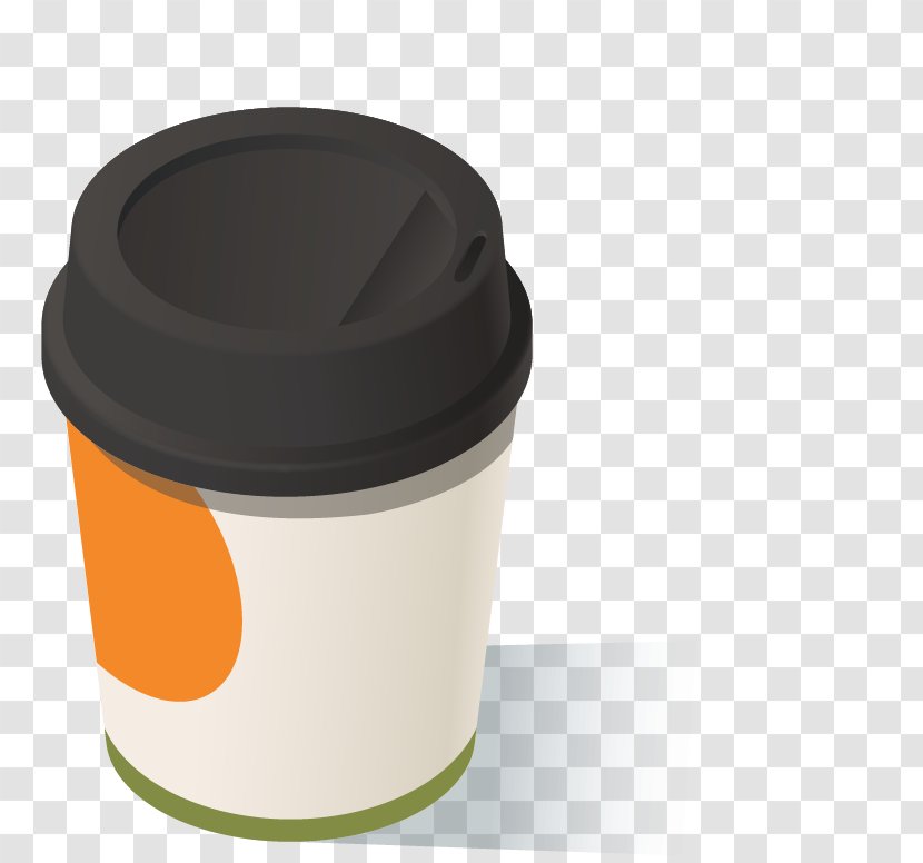 Coffee Cup Lid - Spend Money Transparent PNG