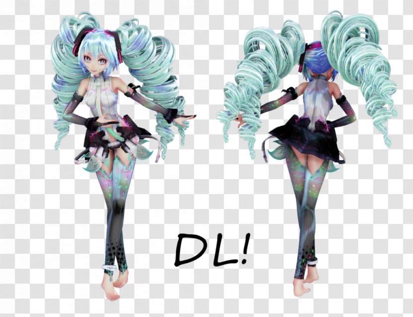 DeviantArt Hatsune Miku Vocaloid Fairy - Flower - Maid Transparent PNG