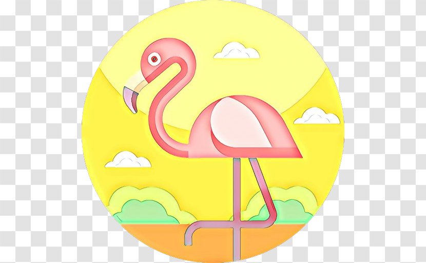 Flamingo - Bird - Yellow Greater Transparent PNG