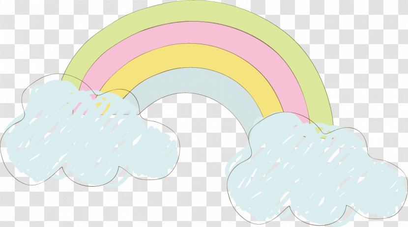 Pink Circle - Rainbow Transparent PNG