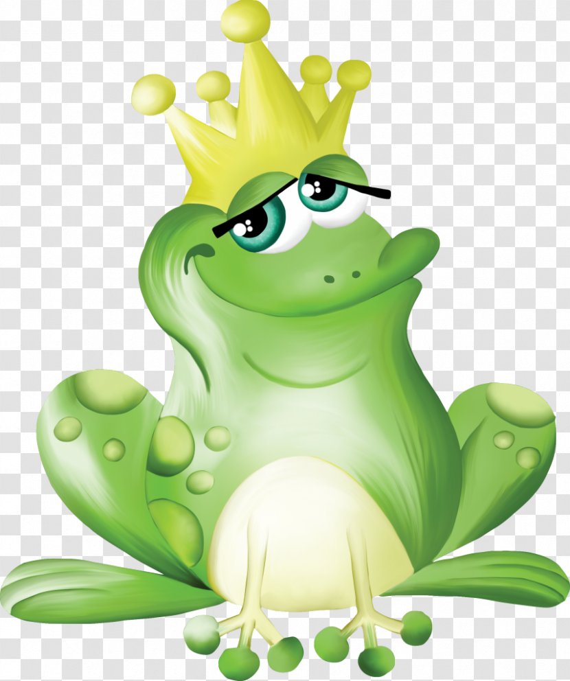 The Frog Prince Naveen Clip Art - Ranidae Transparent PNG