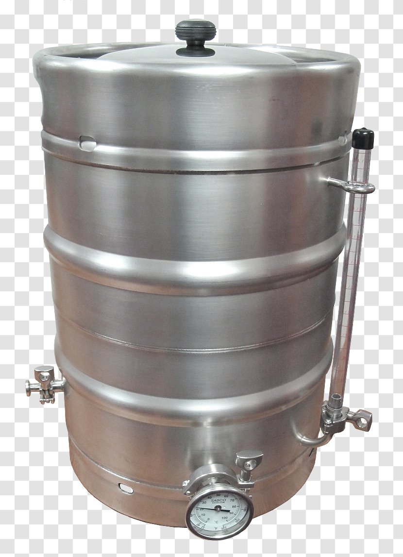 Kettle Beer Keg Sabco Industries Brewery - Small Appliance - Ad Transparent PNG