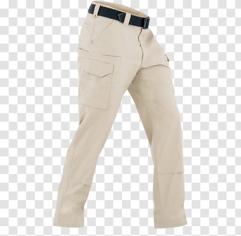 Khaki Tactical Pants Battle Dress Uniform Cargo - Jeans Transparent PNG