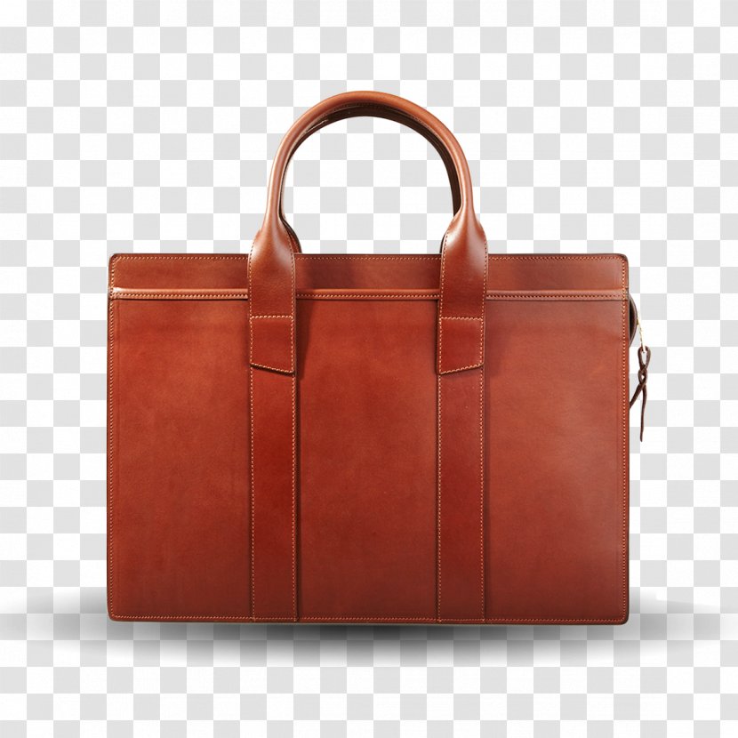 Briefcase Zipper Leather Messenger Bags - Shoulder Transparent PNG