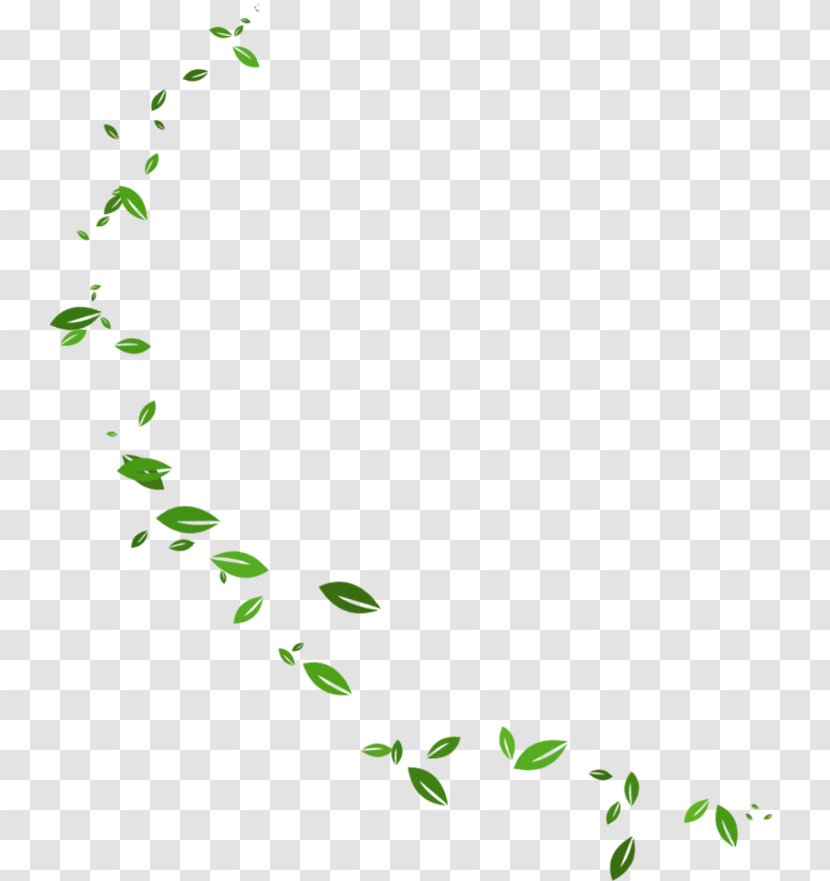 Leaf Download Information - Point - Green And Fresh Leaves Floating Material Transparent PNG