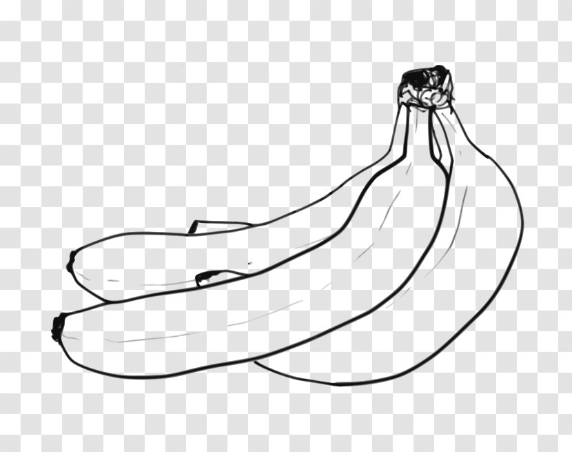 Banana Inkscape Drawing Clip Art - Neck Transparent PNG