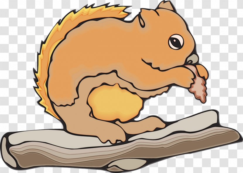 Cat And Dog Cartoon - Pet - Animal Figure Squirrel Transparent PNG