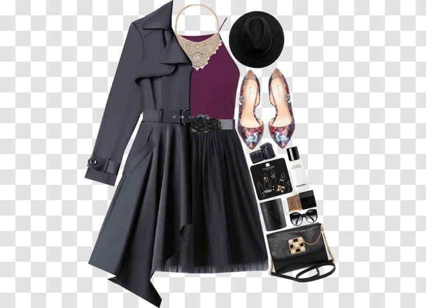 Dress Trench Coat Jacket Outerwear - Skirt - Leather And Cosmetics Transparent PNG