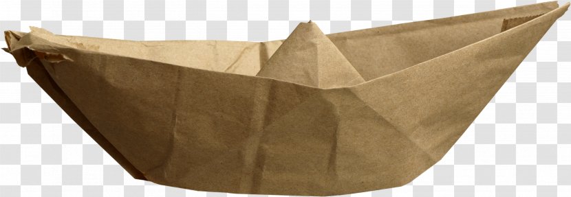Paper Boat Icon - Brown - Beautiful Transparent PNG