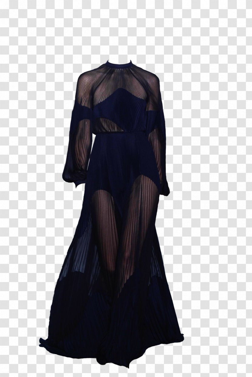 Cocktail Dress Gown Shoulder - Black Transparent PNG