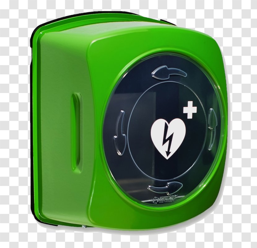 Automated External Defibrillators Defibrillation First Aid Supplies Cardiopulmonary Resuscitation - Technology - Cabinet Transparent PNG