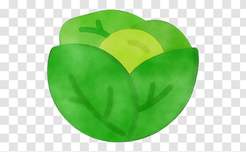 Green Symbol Leaf Plate Heart - Watercolor - Plant Transparent PNG