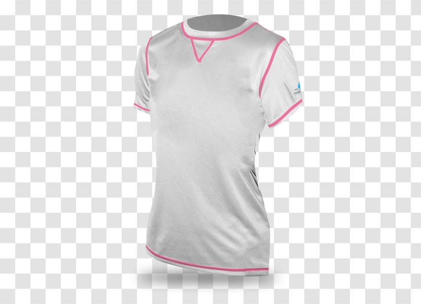 T-shirt Sleeve Shoulder Tennis Polo - White Mist Transparent PNG