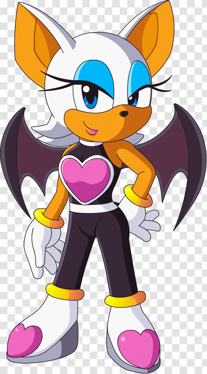 Rouge The Bat Mario & Sonic At Olympic Games Wikia Character - Cartoon Transparent PNG