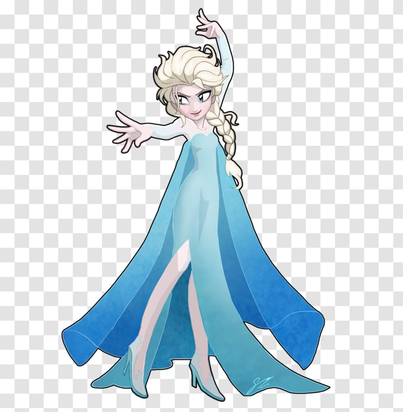 Elsa Anna Olaf Rapunzel Drawing - Watercolor Transparent PNG