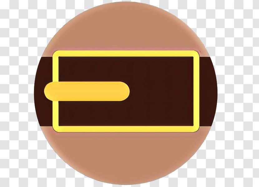 Yellow Logo Font Circle Material Property - Cartoon - Signage Symbol Transparent PNG
