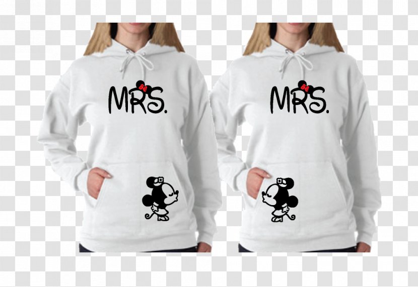 Hoodie Minnie Mouse T-shirt Mickey Sweater Transparent PNG