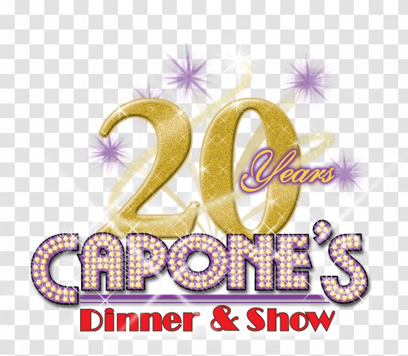 Logo Brand Capone's Dinner And Show Theater Font - Al Capone Transparent PNG