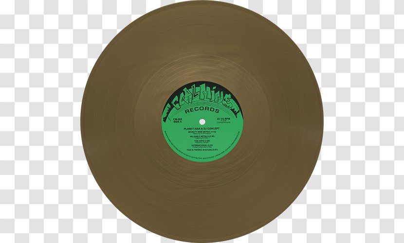 Compact Disc Disk Storage - Gold Record Transparent PNG