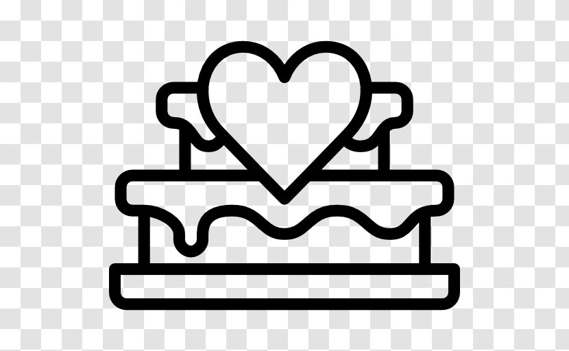 Wedding Cake Illustration - Frame - Heart Transparent PNG